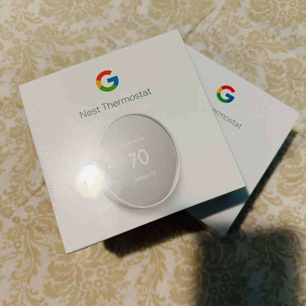 Google Smart Thermostat in White